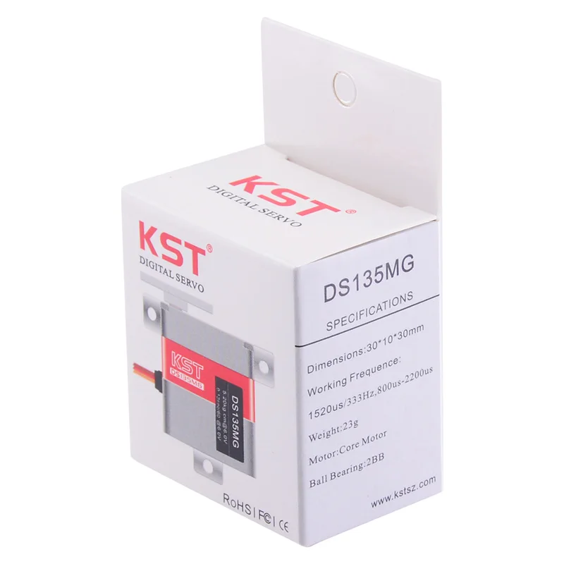 KST DS135MG 5,2 КГ Цифров Метална Скоростна 0,12 сек Крило Серво Робот БЛА