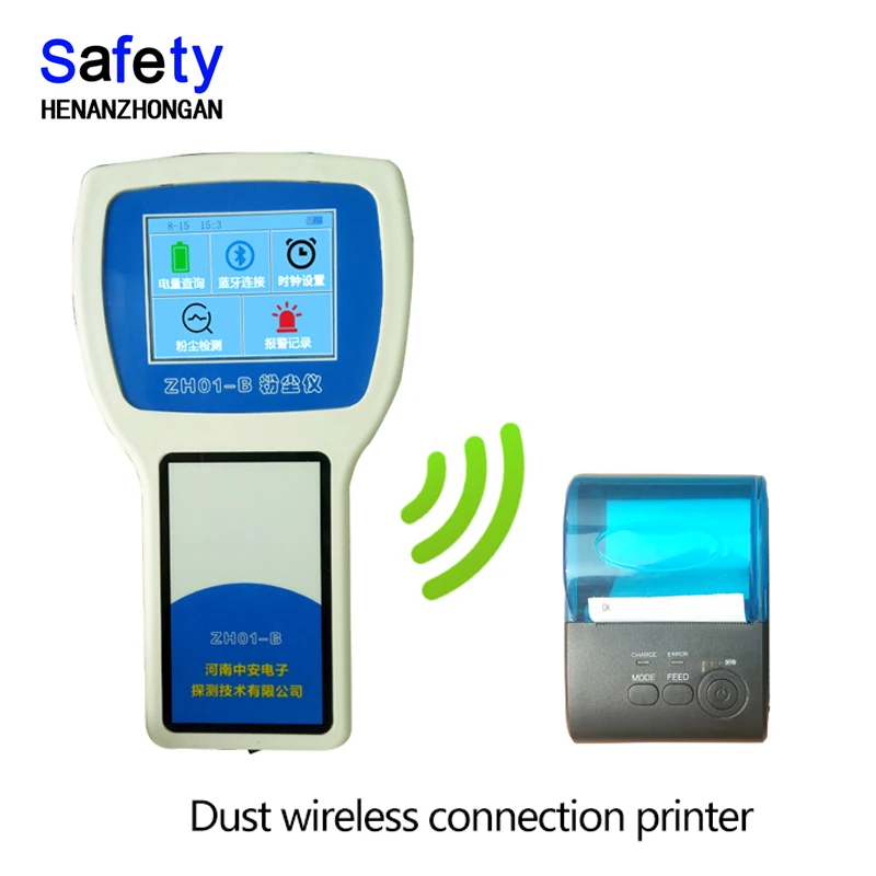 ZH01-B портативен уред за измерване на концентрацията на прах, м за анализ на качеството на въздуха ch4, co2, so2