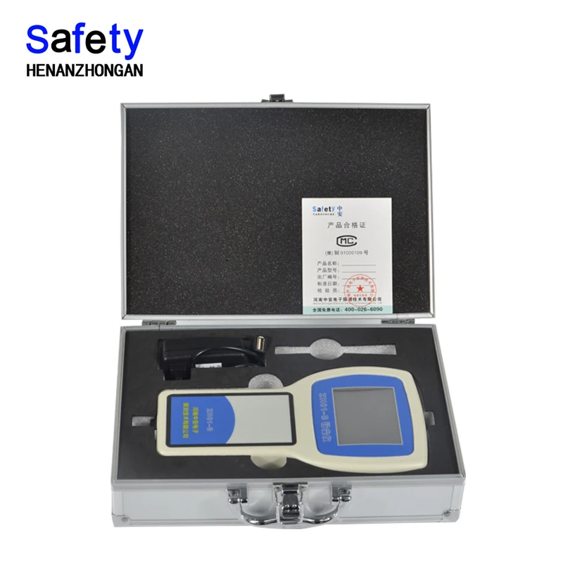 ZH01-B портативен уред за измерване на концентрацията на прах, м за анализ на качеството на въздуха ch4, co2, so2
