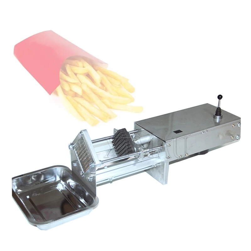 Машина за производство на чипс, домакински търговски електрическа машина за нарязване на зеленчуци и пържени картофи, нож за плодове