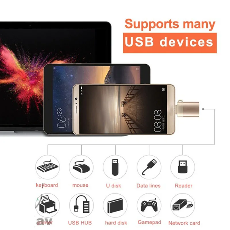 Нов USB-C USB 3.1 Type C Мъжки КЪМ USB 3.0 Женски Адаптер За Пренос на Данни OTG Конвертор Адаптер За Macbook Xiaomi Samsung Oneplus Кабелен Конектор